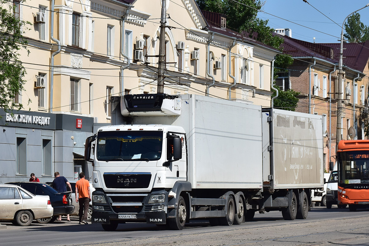 Волгоградская область, № Е 444 ТК 134 — MAN TGS 26.350