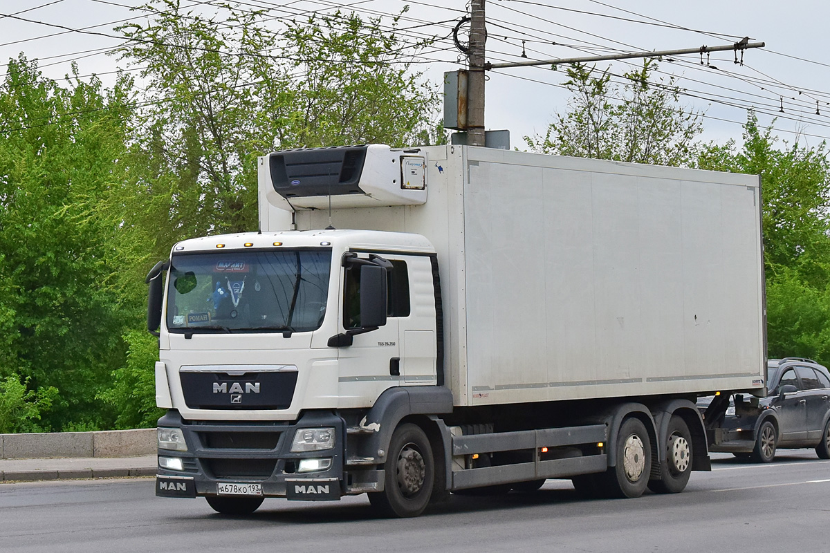 Волгоградская область, № А 678 КО 193 — MAN TGS 26.350