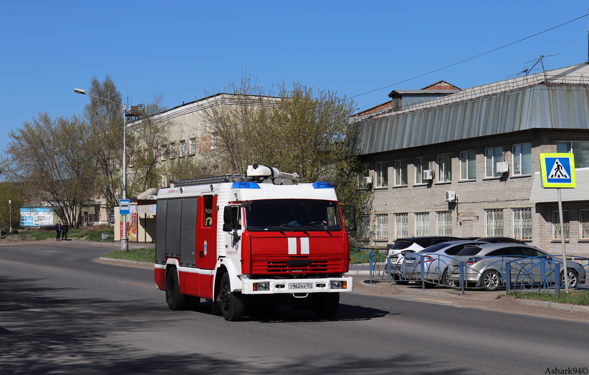 Красноярский край, № Т 962 АХ 124 — КамАЗ-43253-A3(96)