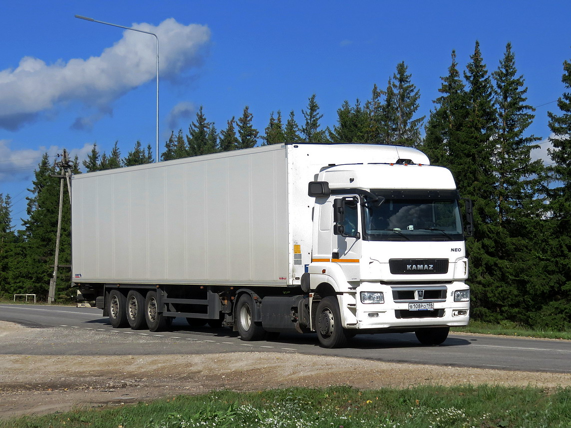 Санкт-Петербург, № В 108 РО 198 — КамАЗ-5490-S5(87)