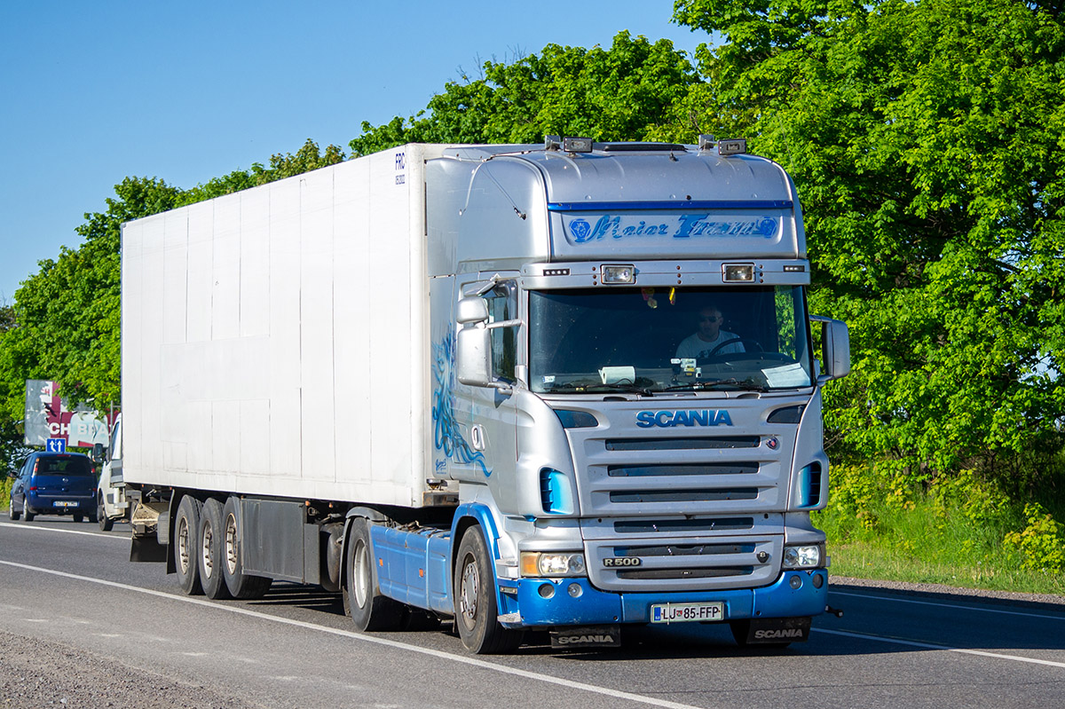 Словения, № LJ 85-FFP — Scania ('2004) R500