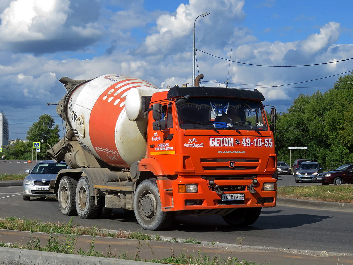 Кировская область, № Т 618 УА 43 — КамАЗ-6520-K4(29)