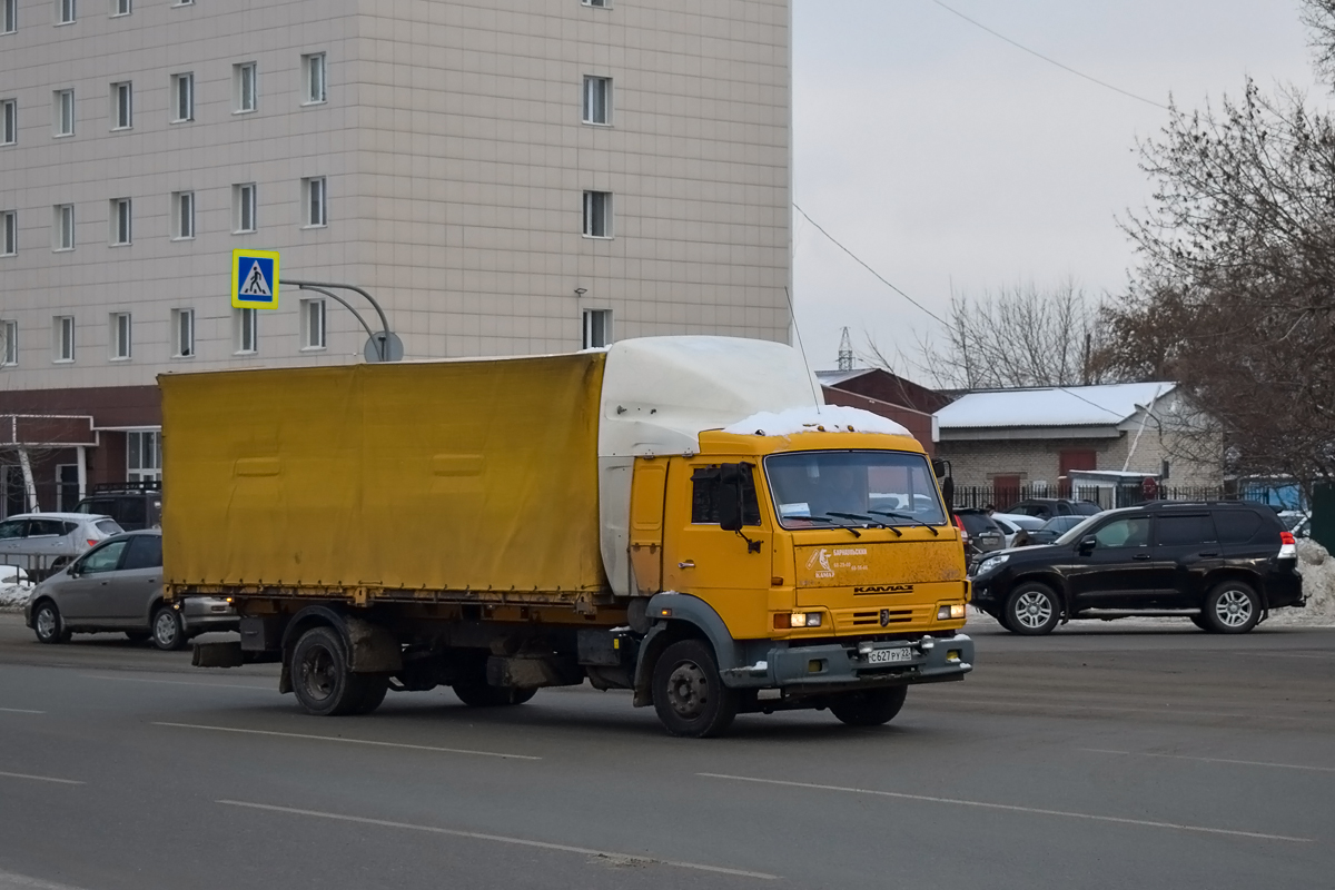 Алтайский край, № С 627 РУ 22 — КамАЗ-4308-A3(96)