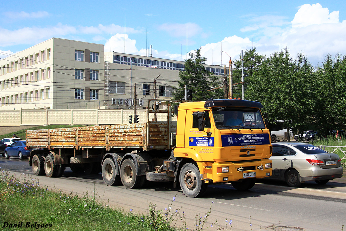 Кировская область, № Т 375 ОА 43 — КамАЗ-65116-N3(78)