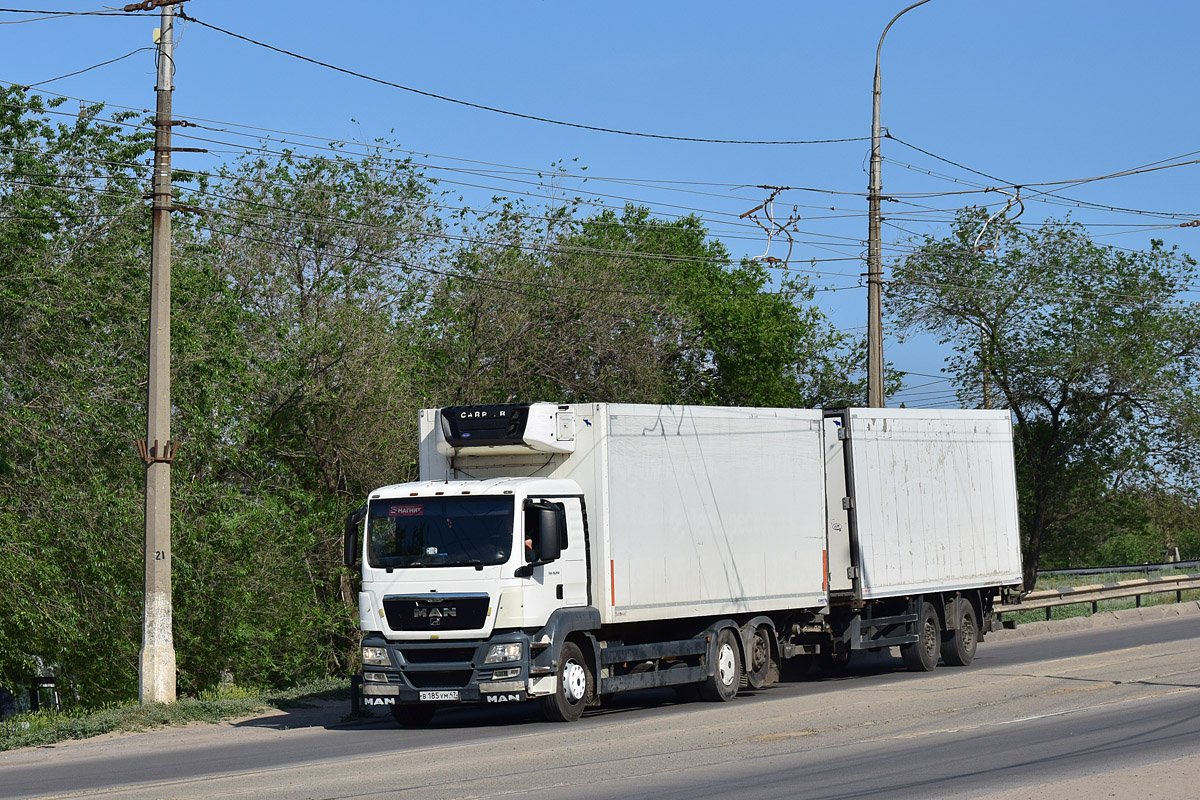 Волгоградская область, № В 185 УМ 47 — MAN TGS 26.350