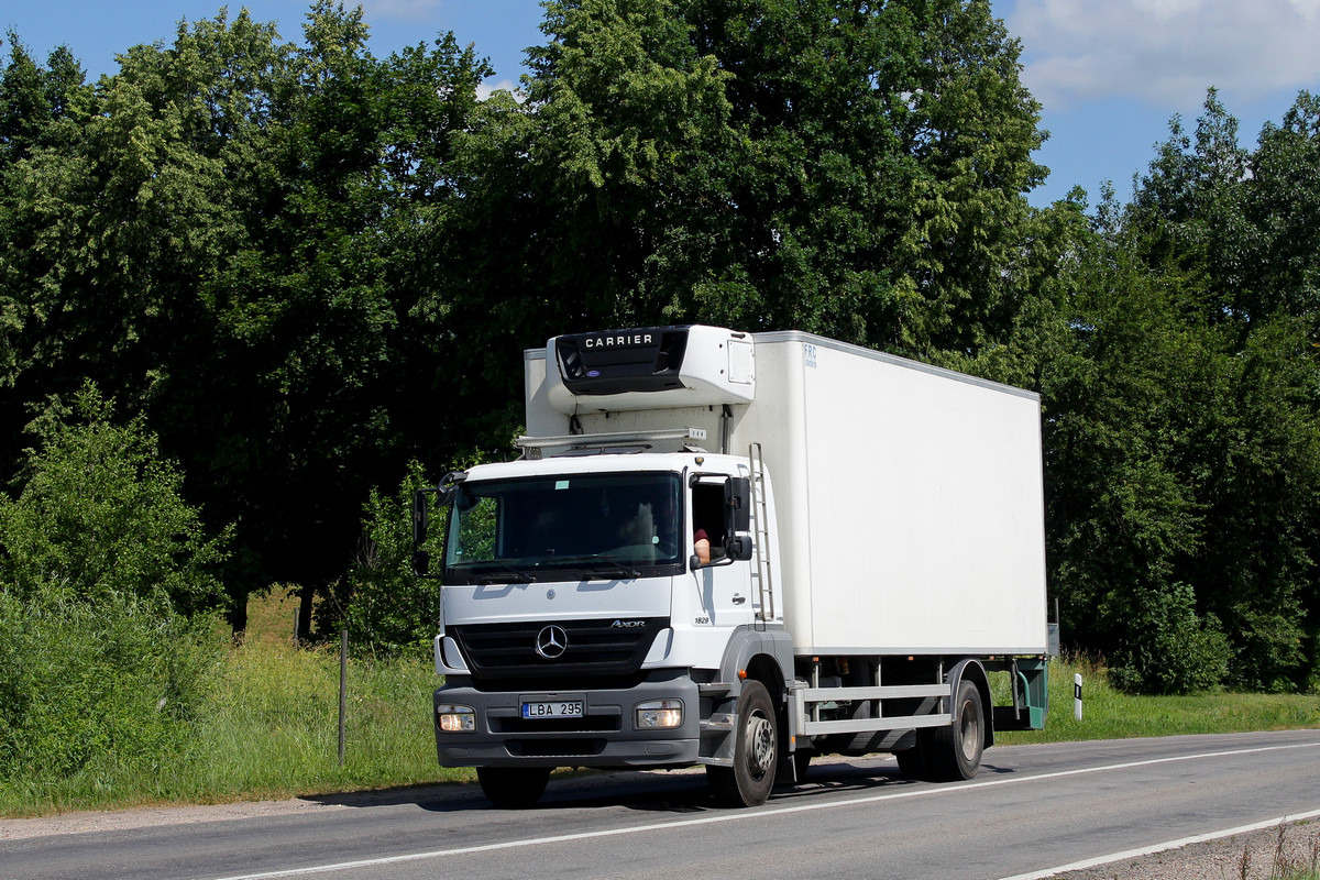 Литва, № LBA 295 — Mercedes-Benz Axor 1829