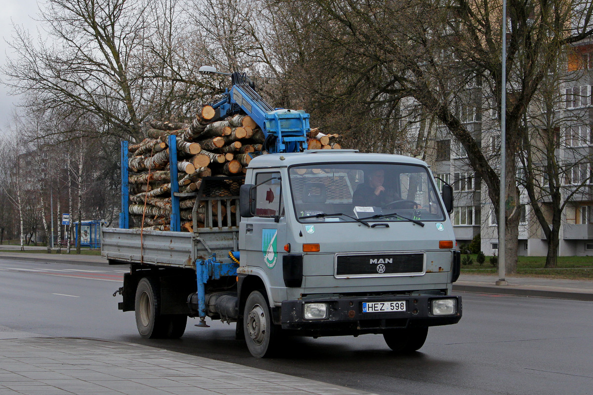 Литва, № HEZ 598 — VW-MAN G90