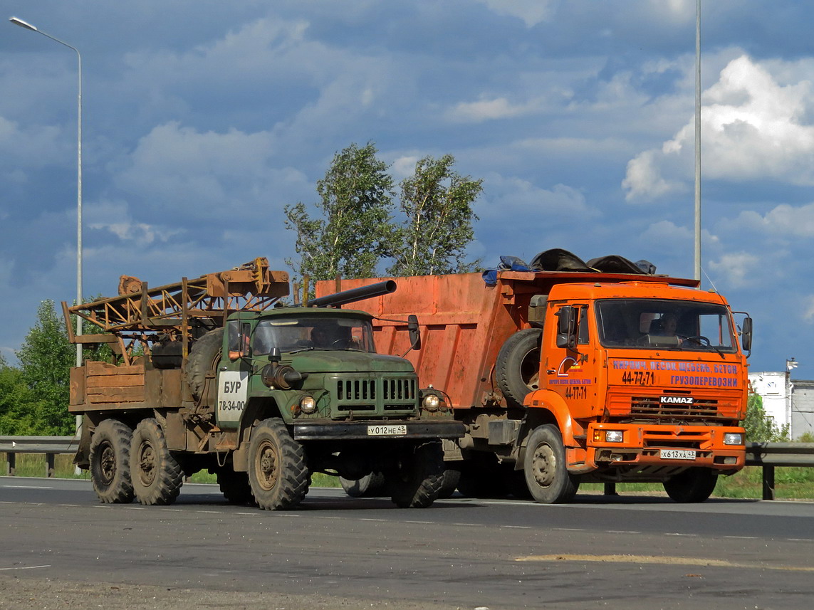 Кировская область, № У 012 НЕ 43 — ЗИЛ-131 (общая модель)
