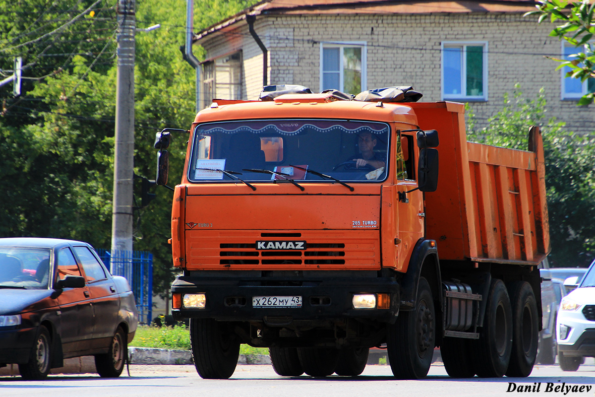 Кировская область, № Х 262 МУ 43 — КамАЗ-65115-D3(97)