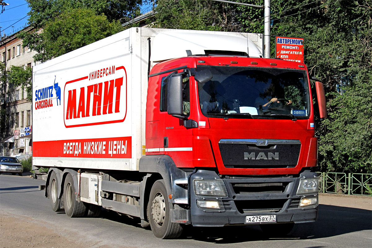 Новосибирская область, № А 275 ВХ 37 — MAN TGS 28.360
