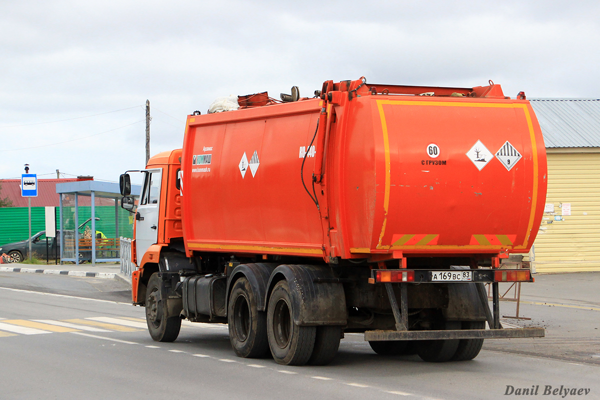 Ненецкий автономный округ, № А 169 ВС 83 — КамАЗ-65115-A4(23)