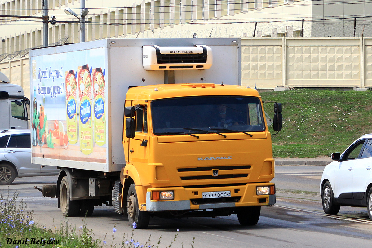 Кировская область, № У 777 ОС 43 — КамАЗ-4308-R4(28)
