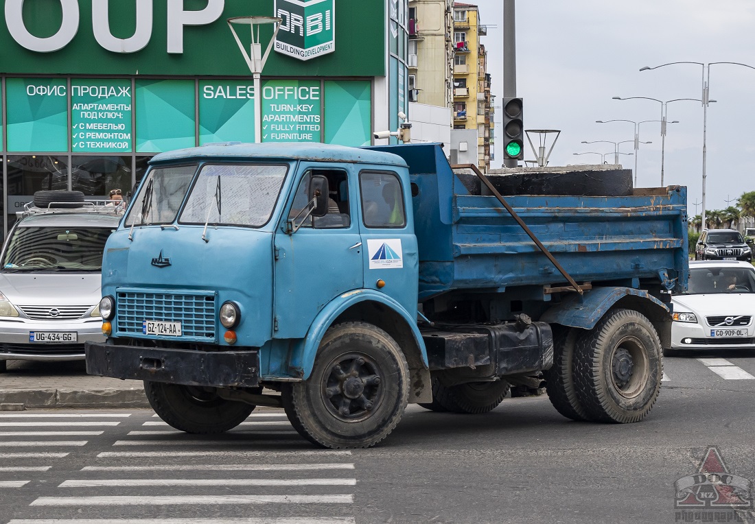 Грузия, № GZ-124-AA — МАЗ-5549