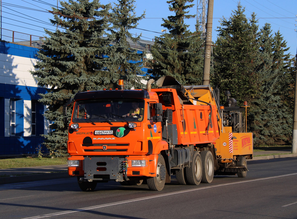 Кировская область, № О 647 РР 43 — КамАЗ-65115-A5(48)