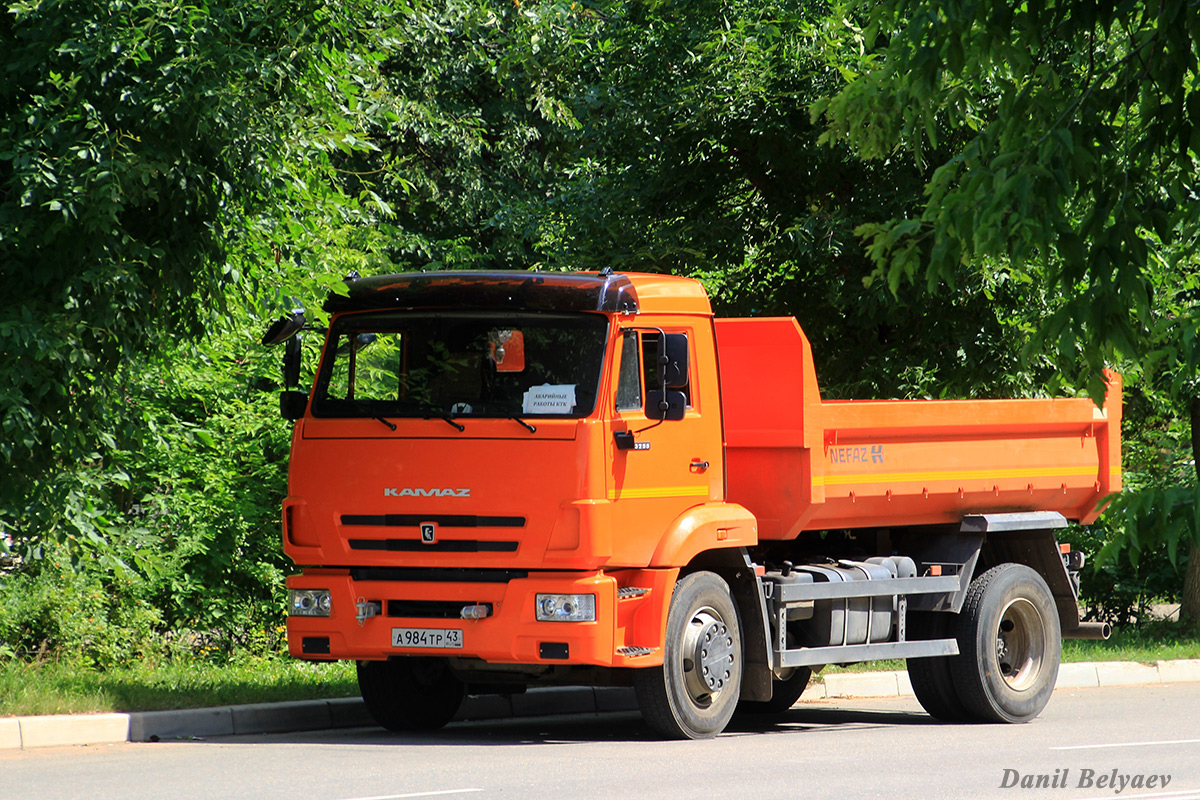 Кировская область, № А 984 ТР 43 — КамАЗ-43255-G5(69)