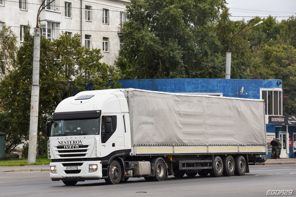 Курганская область, № В 492 МО 45 — IVECO Stralis ('2007) 450