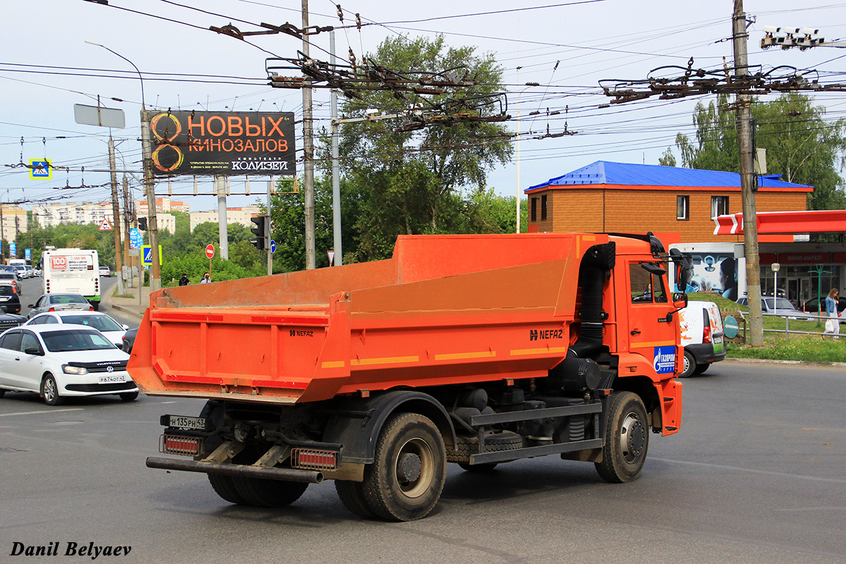 Кировская область, № Н 135 РН 43 — КамАЗ-53605-A5(48)