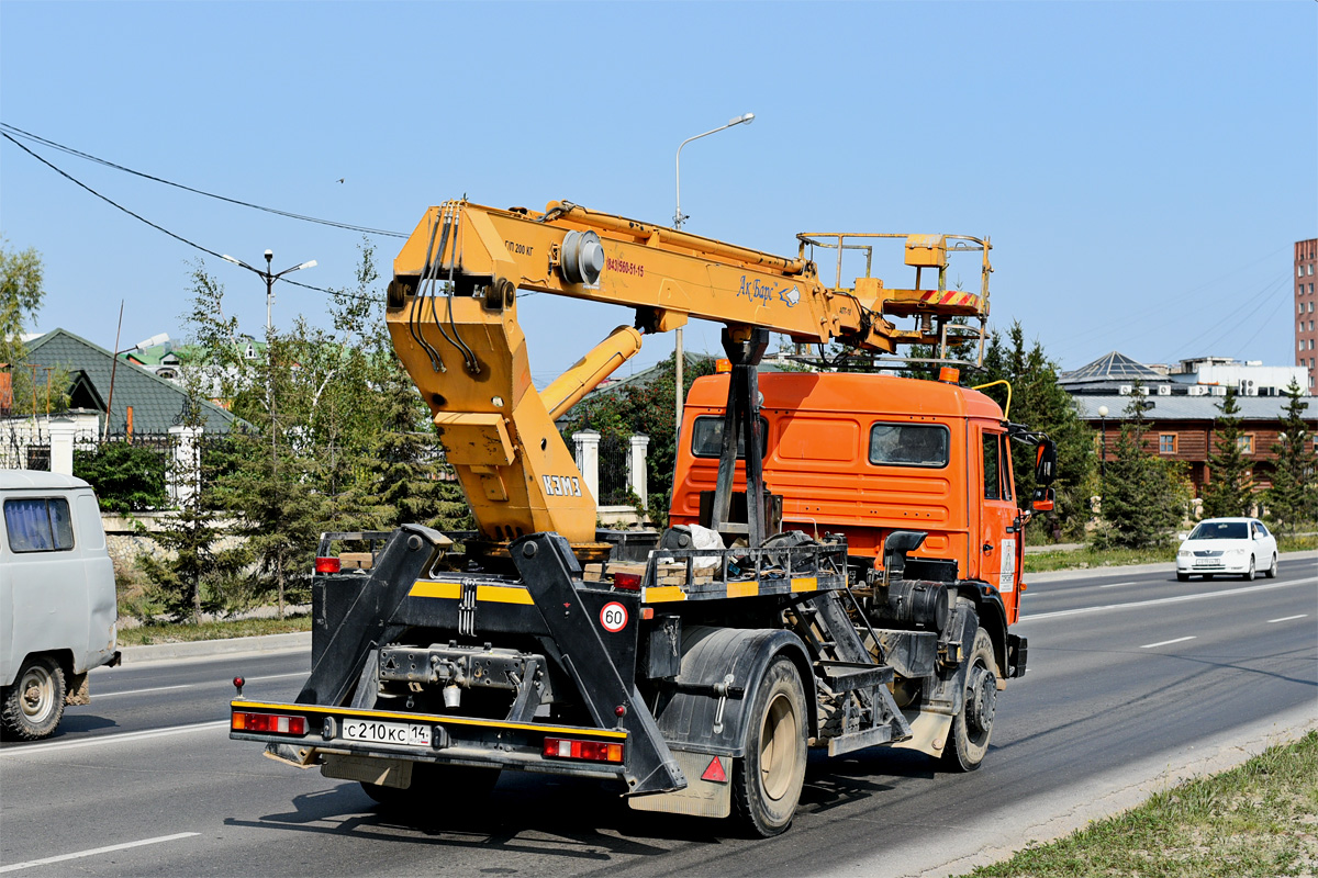 Саха (Якутия), № С 210 КС 14 — КамАЗ-43253-A3(96)