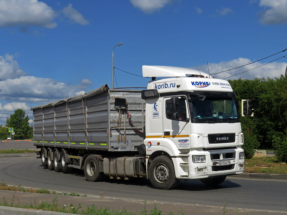 Татарстан, № Е 410 МВ 116 — КамАЗ-5490-S5(87)