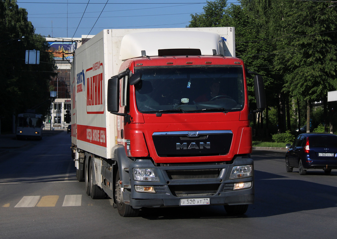 Татарстан, № А 520 АТ 37 — MAN TGS 28.360