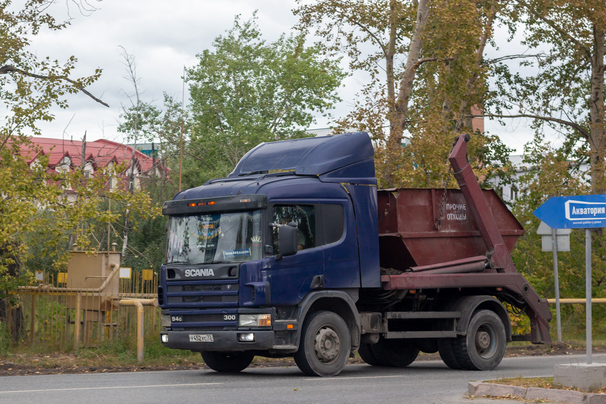 Тюменская область, № У 452 УС 72 — Scania ('1996) P94G