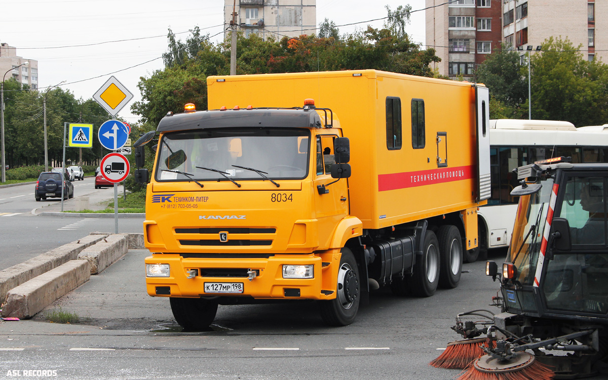 Санкт-Петербург, № 8034 — КамАЗ-65115-A5(48)