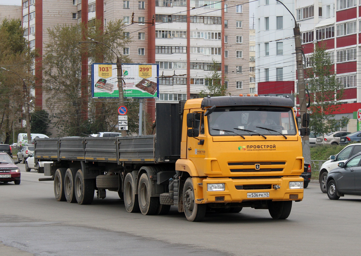 Кировская область, № Н 536 РК 43 — КамАЗ-65116-A5(48)