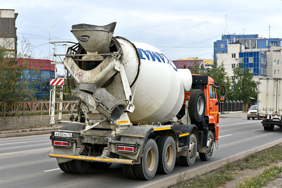 Саха (Якутия), № А 650 МО 14 — КамАЗ-6540-A5(48)