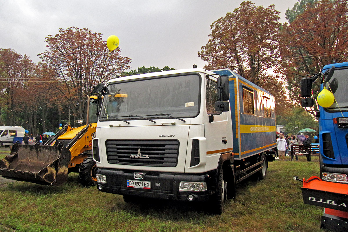 Луганская область, № ВВ 0921 ЕХ — МАЗ-437121