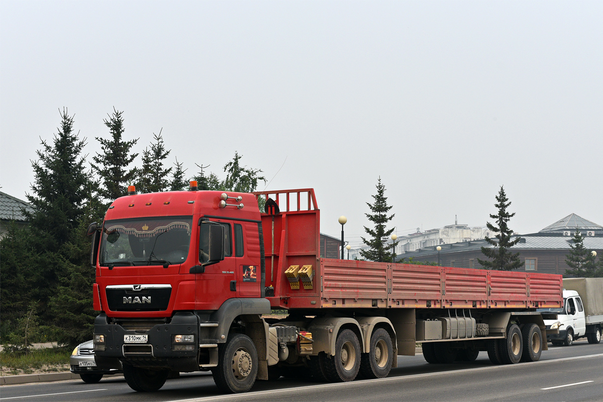 Саха (Якутия), № К 310 МК 14 — MAN TGS 33.480
