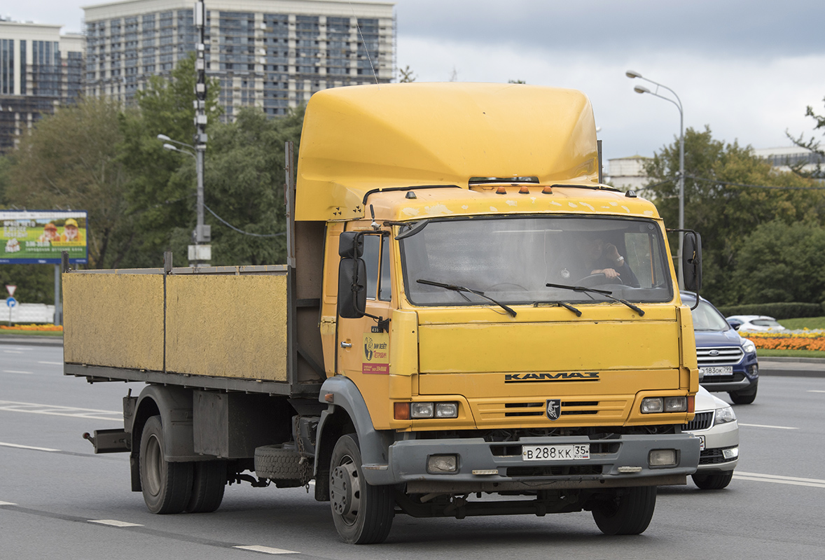 Вологодская область, № В 288 КК 35 — КамАЗ-4308-A3(96)