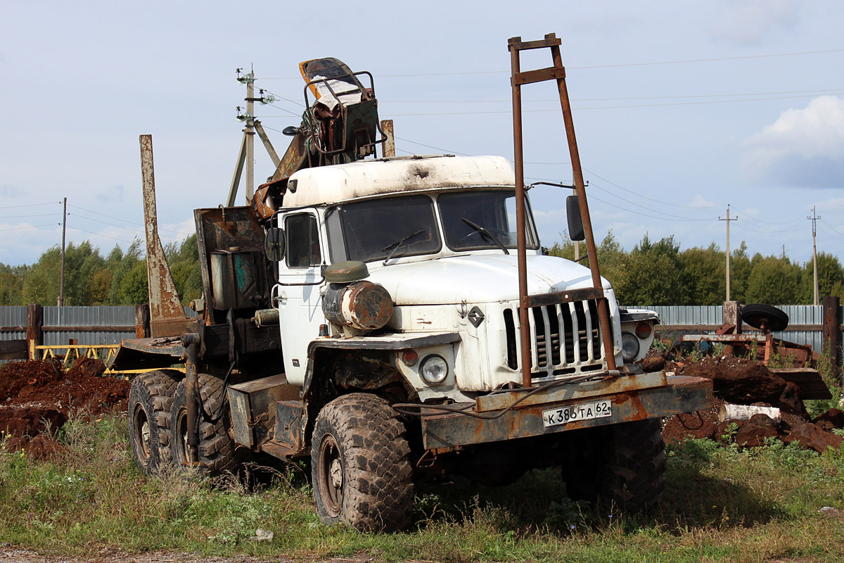 Рязанская область, № К 386 ТА 62 — Урал-4320-31