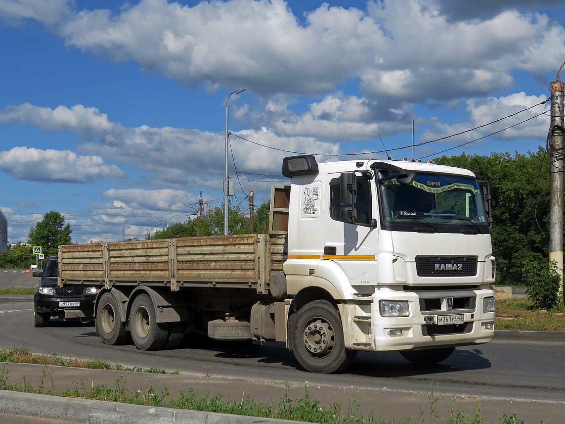 Кировская область, № М 361 УА 43 — КамАЗ-65207-S5(87)