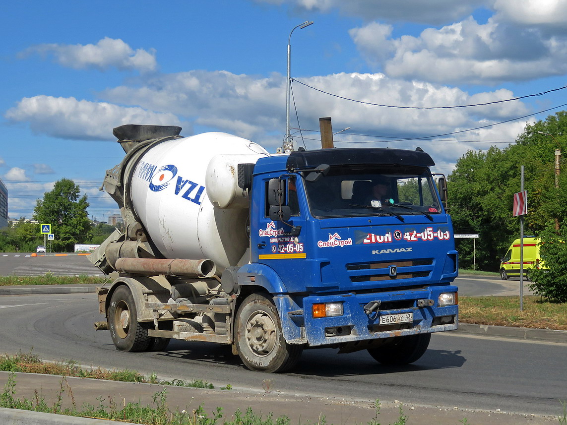 Кировская область, № Е 606 НС 43 — КамАЗ-53605-A4(23)
