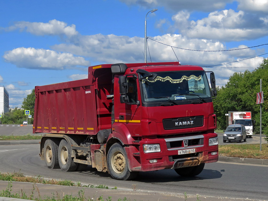 Кировская область, № А 768 ХЕ 43 — КамАЗ-6520-B5(49) "Люкс"