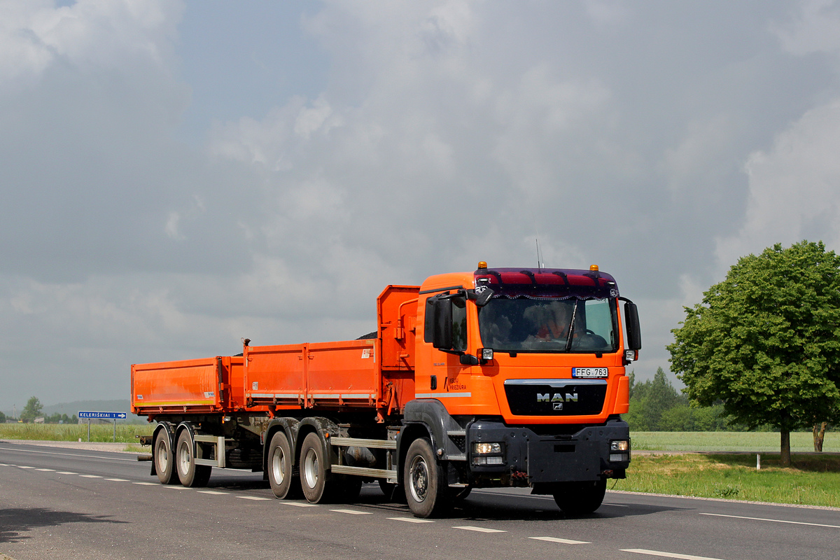 Литва, № FFG 763 — MAN TGS 33.400