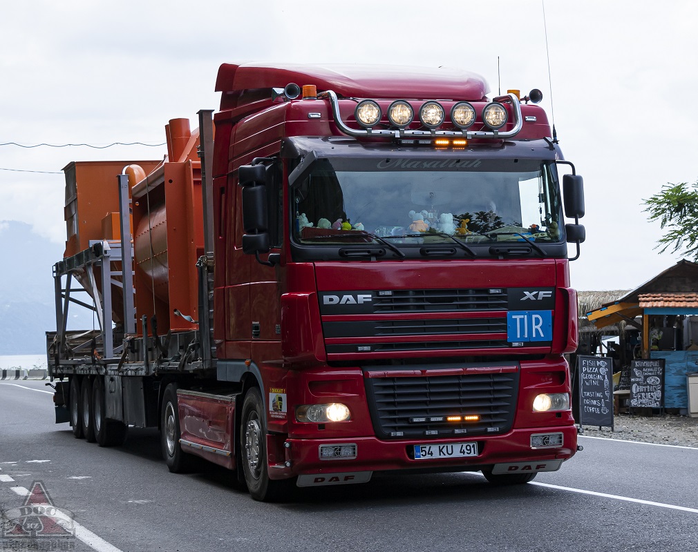 Турция, № 54 KU 491 — DAF XF95 FT