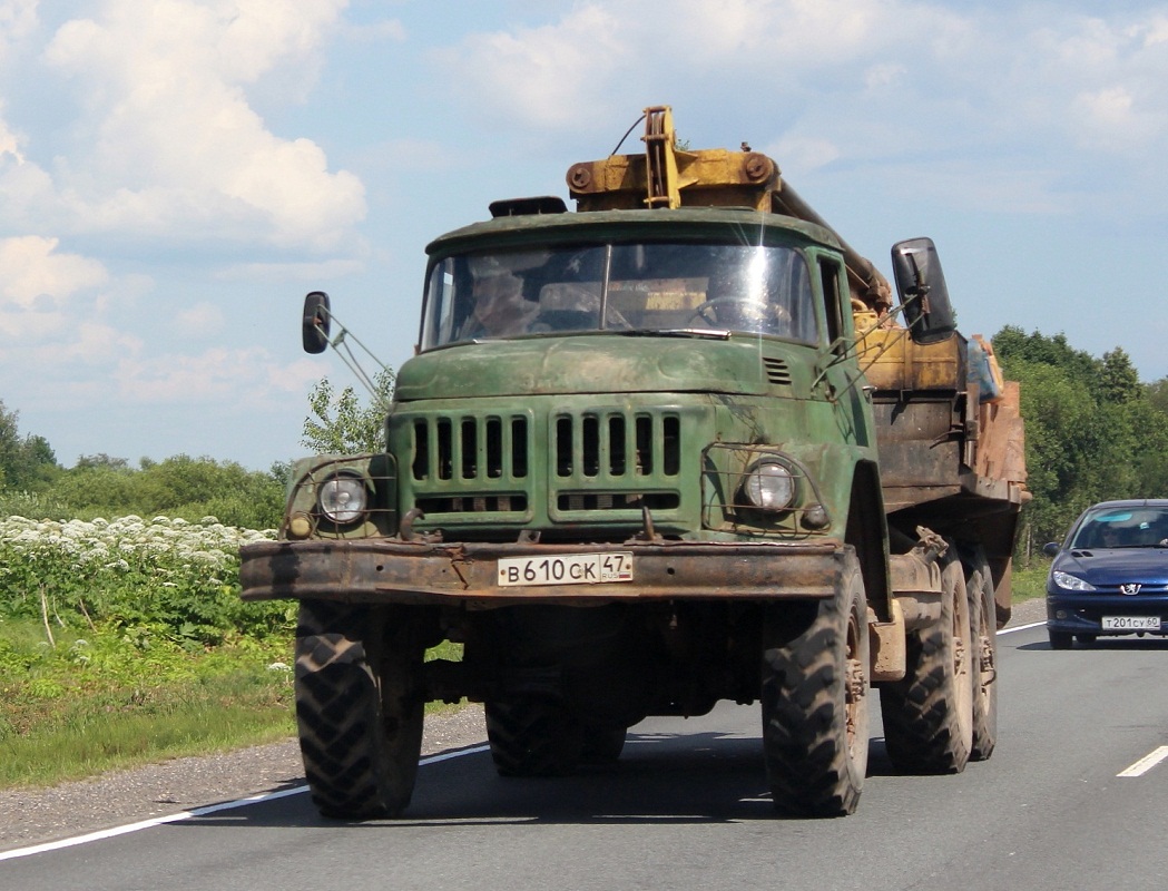 Псковская область, № В 610 СК 47 — ЗИЛ-131 (общая модель)