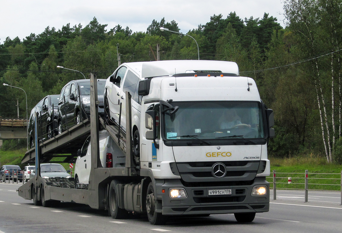 Санкт-Петербург, № Х 991 СУ 178 — Mercedes-Benz Actros ('2009) 1844