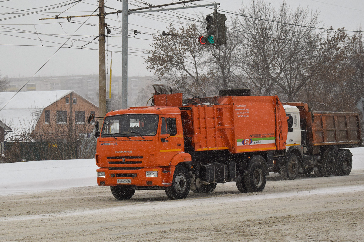 Алтайский край, № Т 686 ХМ 22 — КамАЗ-43253-G5(69)