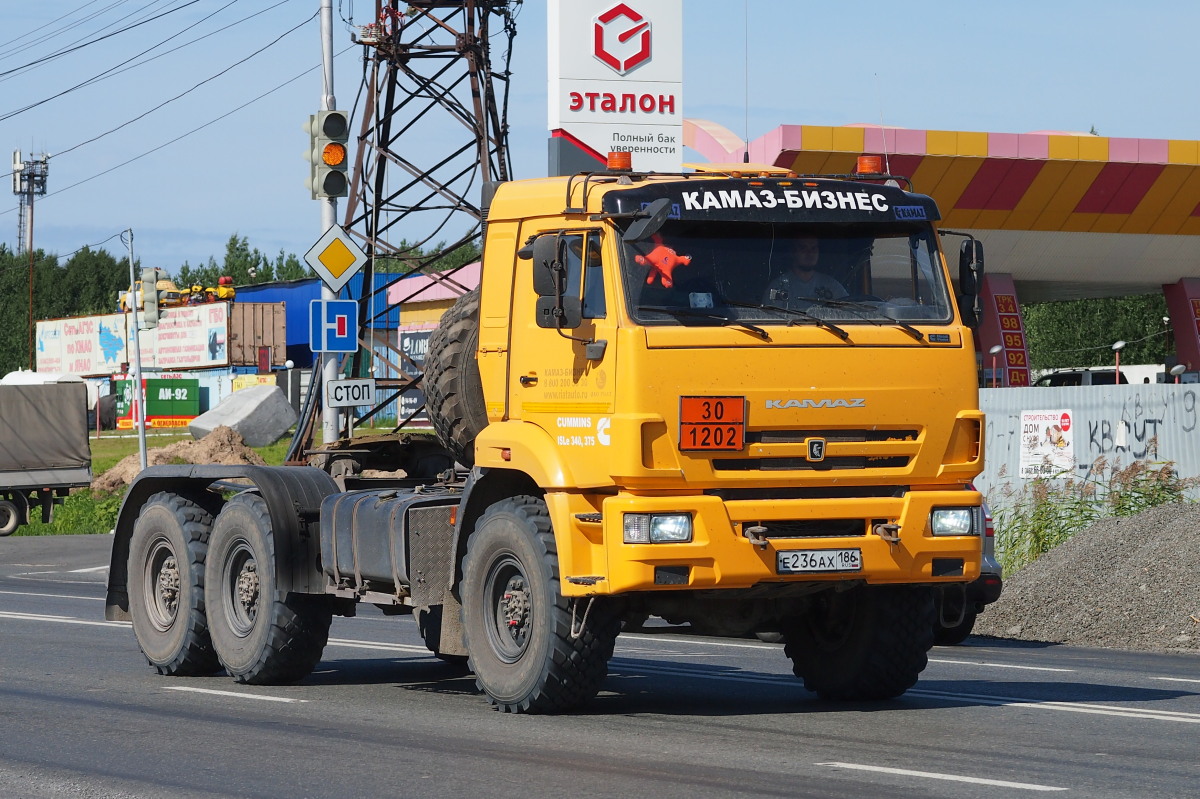 Ханты-Мансийский автоном.округ, № Е 236 АХ 186 — КамАЗ-44108-RF(08) [44108F-R]