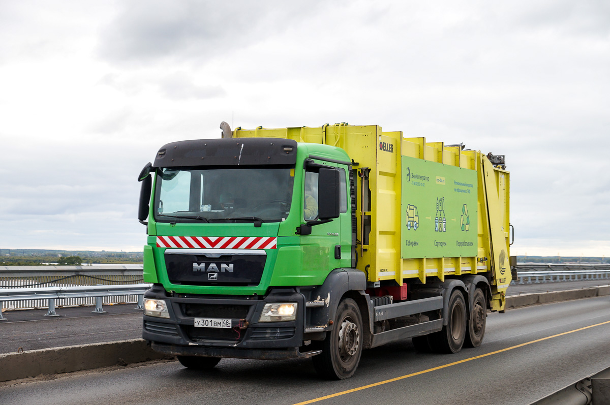 Архангельская область, № У 301 ВМ 48 — MAN TGS 26.320