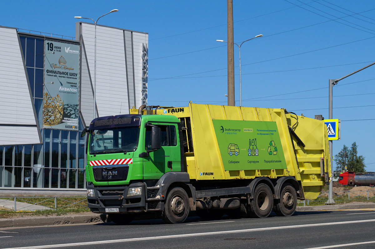 Архангельская область, № У 328 ВЕ 48 — MAN TGS 26.320