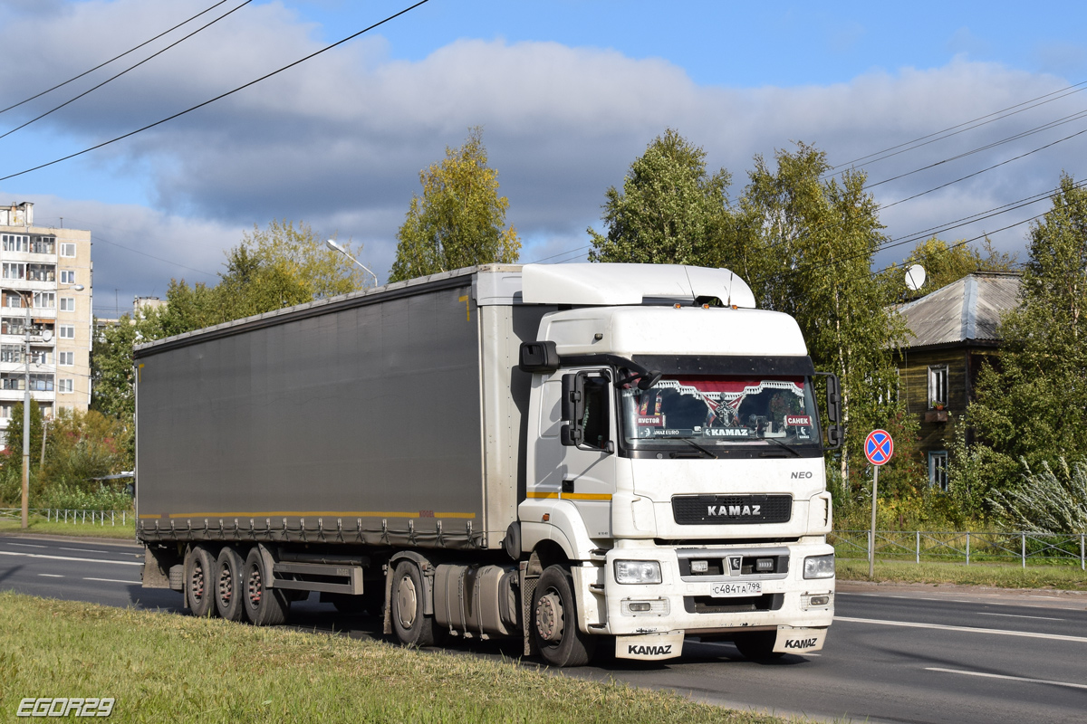 Москва, № С 484 ТА 799 — КамАЗ-5490-S5(87)