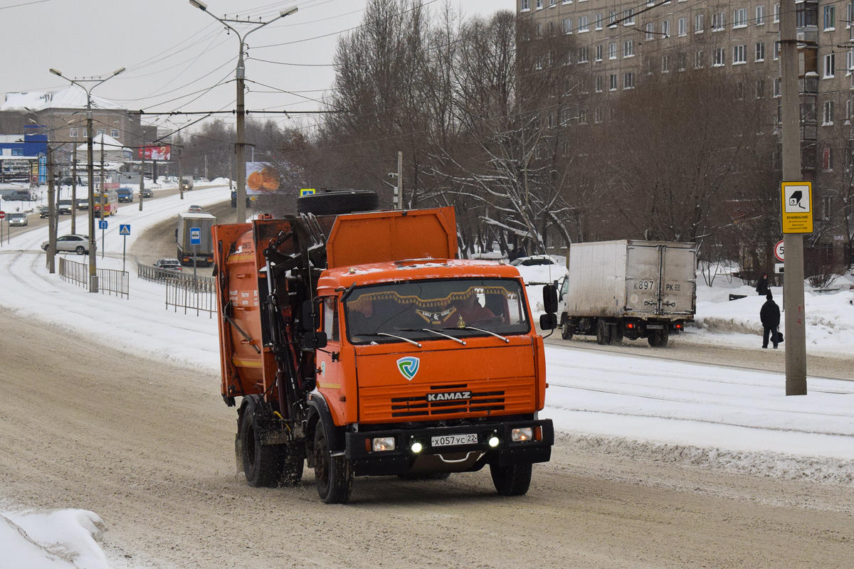 Алтайский край, № Х 057 УС 22 — КамАЗ-43255-A3(96)