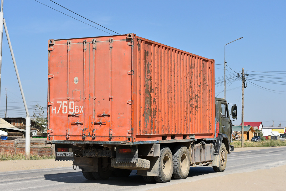 Саха (Якутия), № Н 769 ВХ 14 — КамАЗ-53212