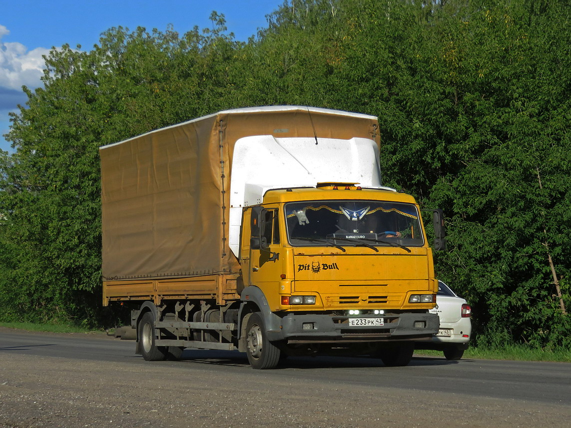 Кировская область, № Е 233 РК 43 — КамАЗ-4308-A3(96)