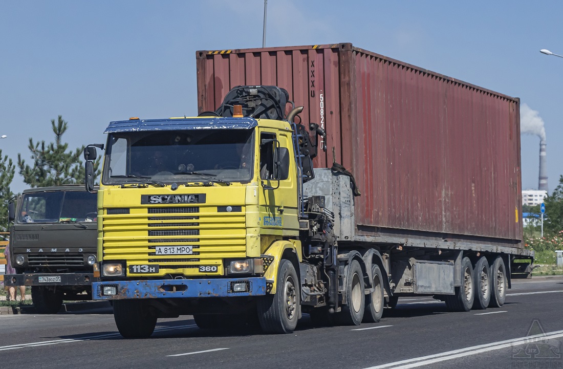 Алматы, № A 813 MPO — Scania (II) R113H