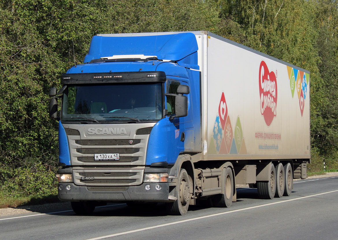 Кировская область, № К 130 ХА 43 — Scania ('2013) G400