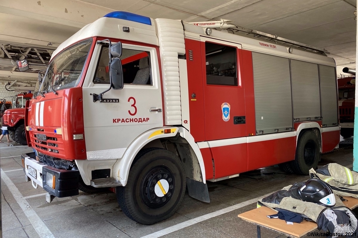 Краснодарский край, № Т 134 ВВ 193 — КамАЗ-43253-A3(96)